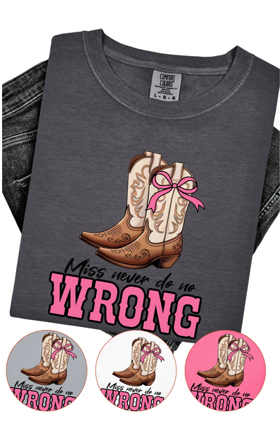 Never Do No Wrong Comfort Colors T-Shirt
