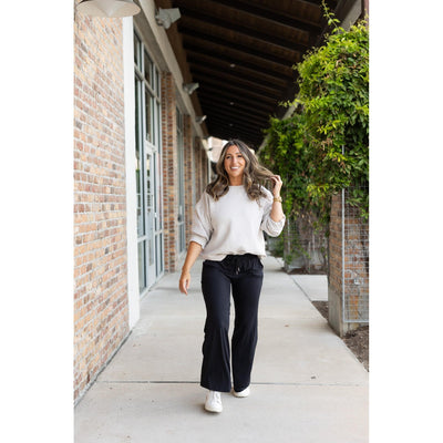 PreOrder | The Morgan - Casual Loose Fit LUXE Wide Leg Pants