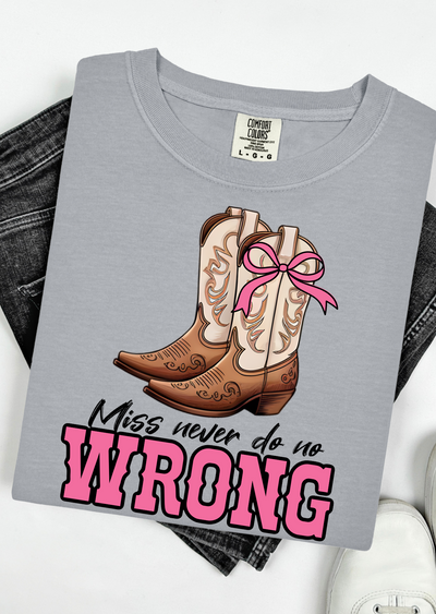 Never Do No Wrong Comfort Colors T-Shirt