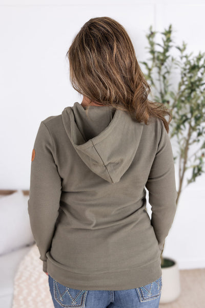 IN STOCK Classic Halfzip Hoodie - Olive
