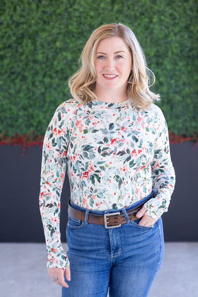 IN STOCK Blair Long Sleeve Top - Winter Berry