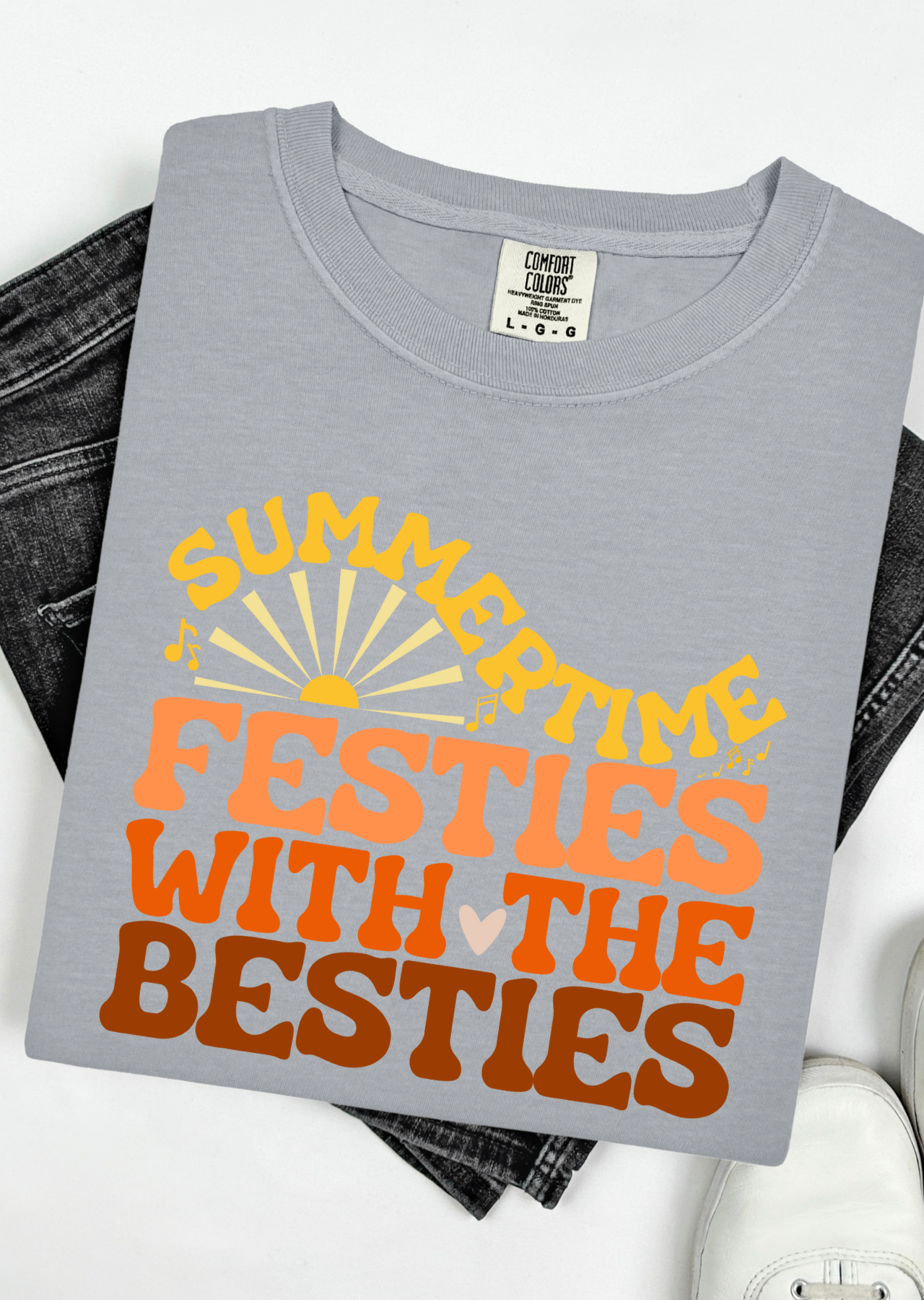 Festies With the Besties Comfort Colors T-Shirt