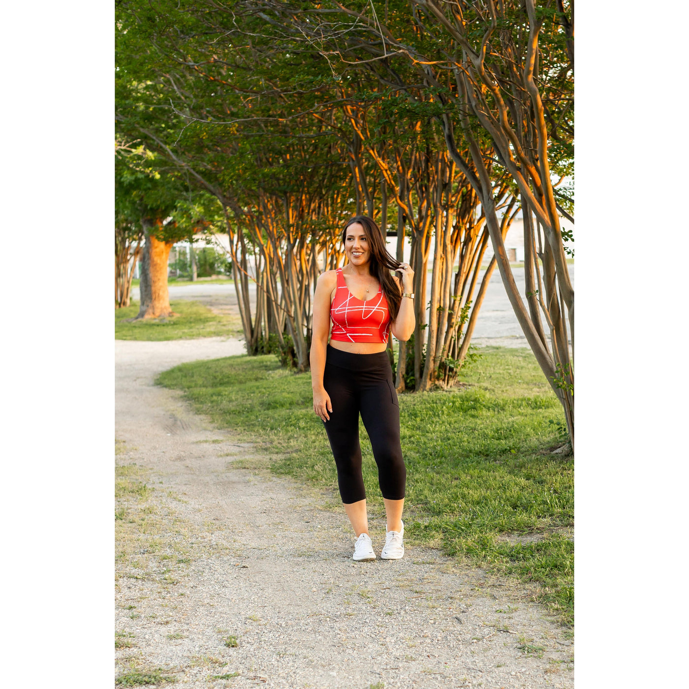 Ready to Ship | The Cassandra - Black CAPRI with POCKETS  - Luxe Leggings by Julia Rose®