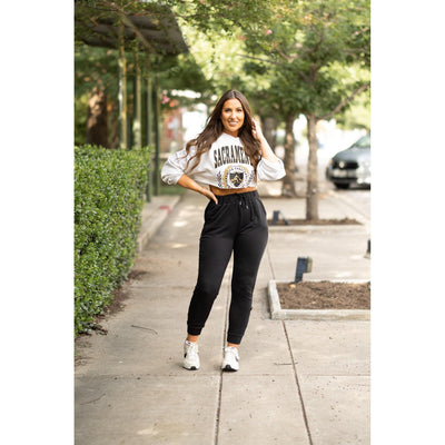 PreOrder  | The Braelyn - Black Fleece Jogger