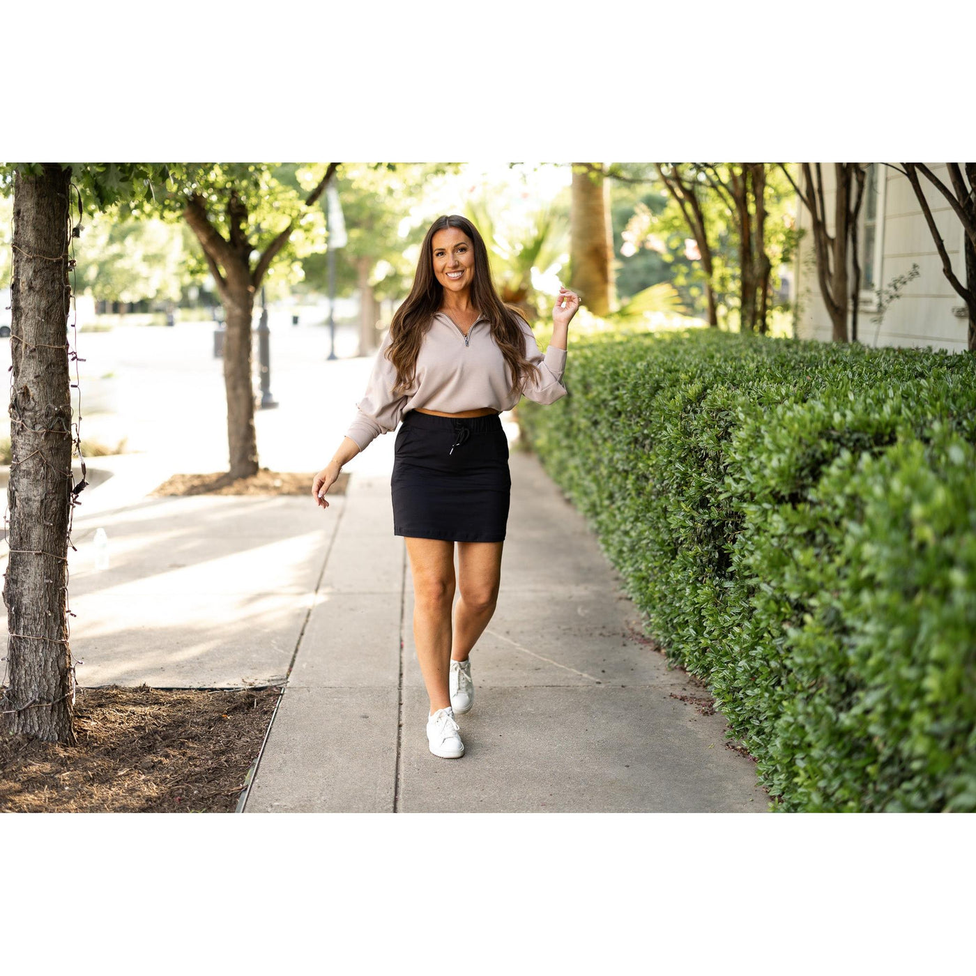 PreOrder  | The Kristina BLACK Jogger Skirt
