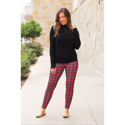 PreOrder | The Holly Plaid Leggings