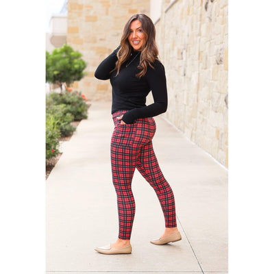 PreOrder | The Holly Plaid Leggings