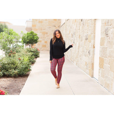 PreOrder | The Holly Plaid Leggings