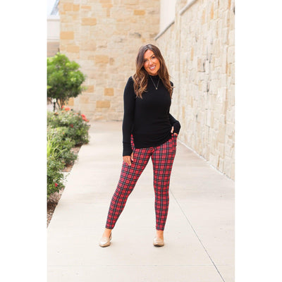 PreOrder | The Holly Plaid Leggings