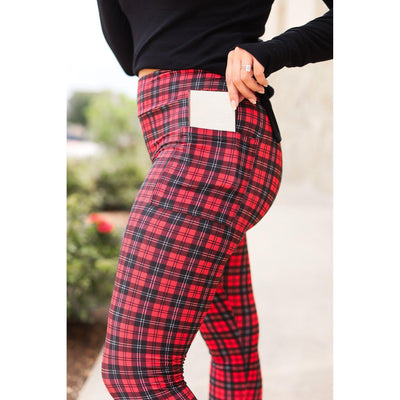 PreOrder | The Holly Plaid Leggings
