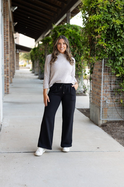 PreOrder | The Jenna - Comfy Wide Leg Fleece pants