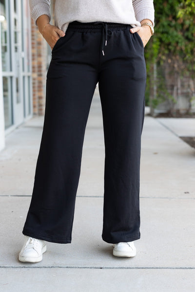 PreOrder | The Jenna - Comfy Wide Leg Fleece pants