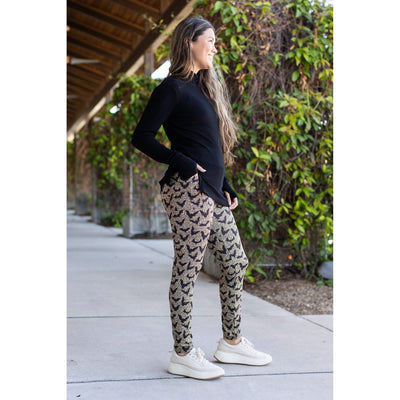 Ready to Ship | The Bianca - Leopard Bats Leggings