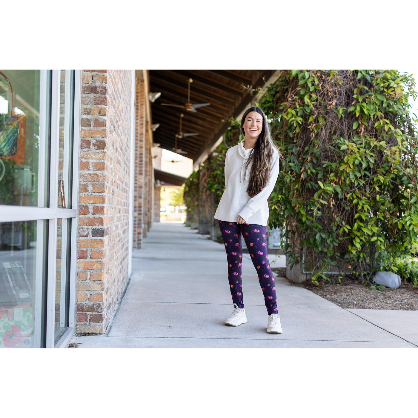 Ready to Ship  | The Elly - Pumpkin Blaze Leggings *