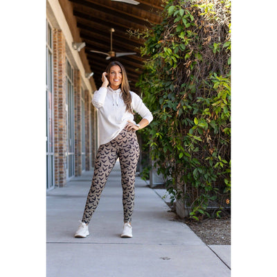 Ready to Ship | The Bianca - Leopard Bats Leggings