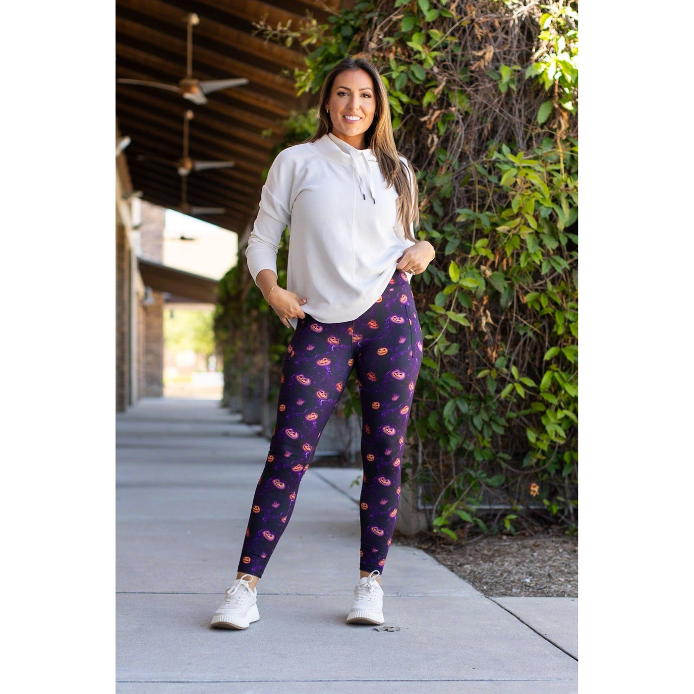 Ready to Ship  | The Elly - Pumpkin Blaze Leggings *