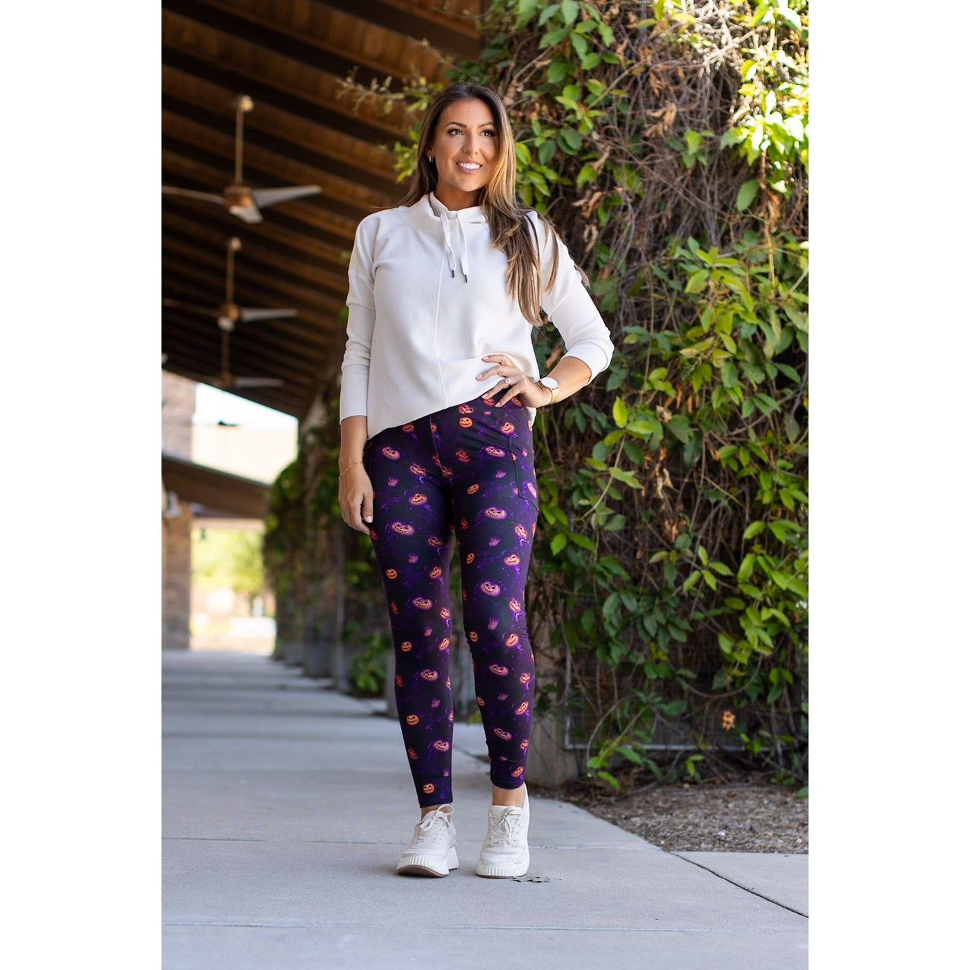 Ready to Ship  | The Elly - Pumpkin Blaze Leggings *