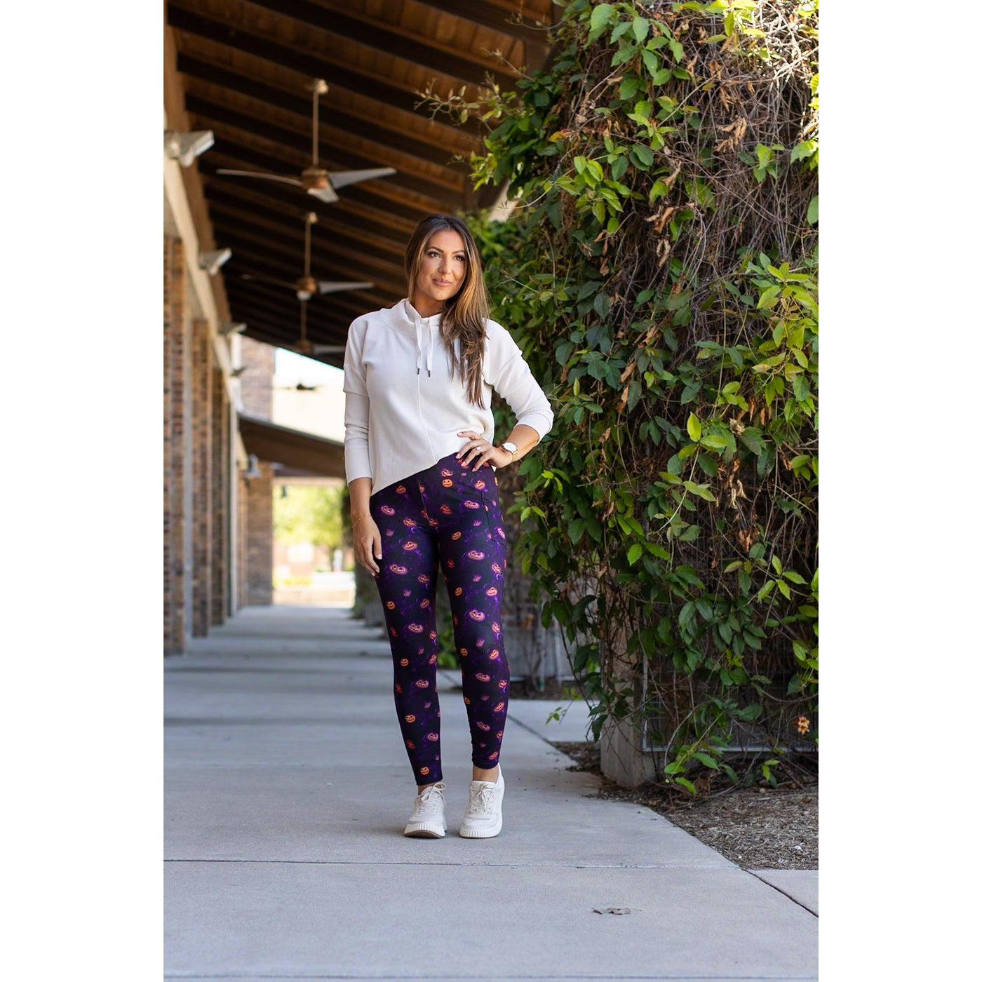 Ready to Ship  | The Elly - Pumpkin Blaze Leggings *