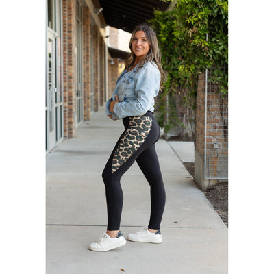 Ready to Ship | The Lexi - Leopard 2.0 Panel Leggings