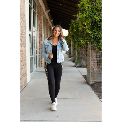 Ready to Ship | The Lexi - Leopard 2.0 Panel Leggings