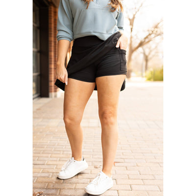 Ready to Ship | The Shelly Tummy Control Skort - Round 2  - Luxe Leggings by Julia Rose®