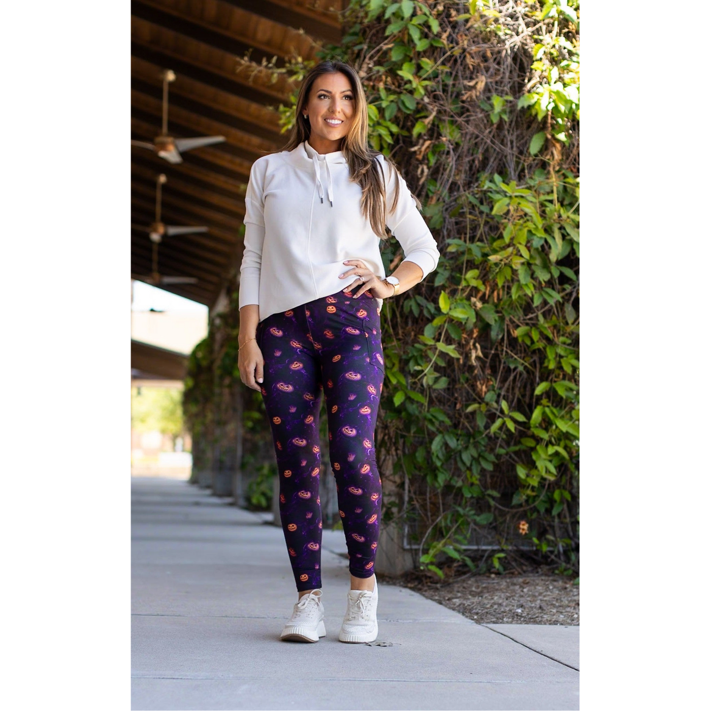Ready to Ship  | The Elly - Pumpkin Blaze Leggings *