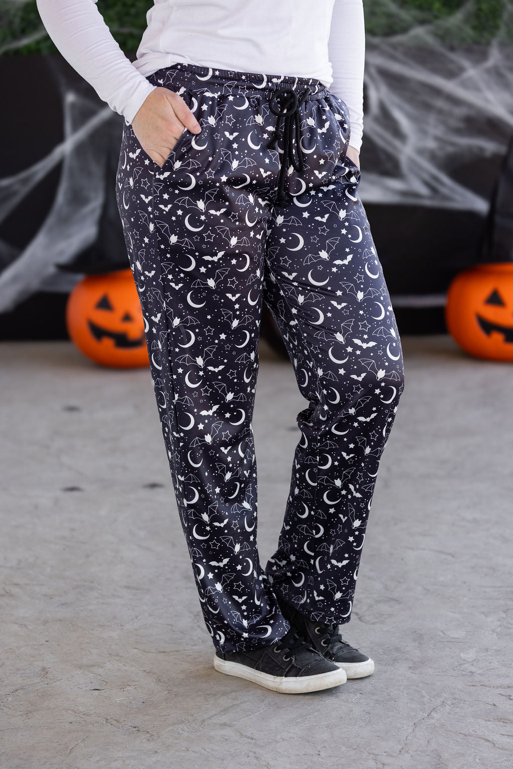 IN STOCK Lounge Pants - Midnight Bats