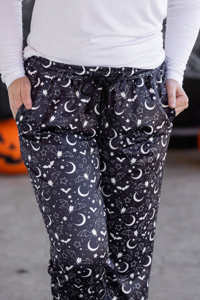 IN STOCK Lounge Pants - Midnight Bats