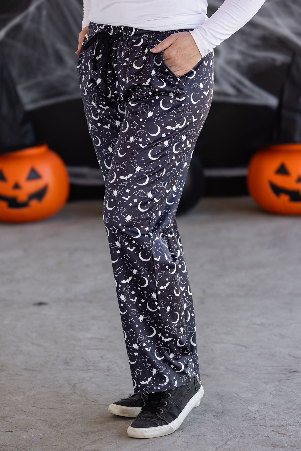 IN STOCK Lounge Pants - Midnight Bats