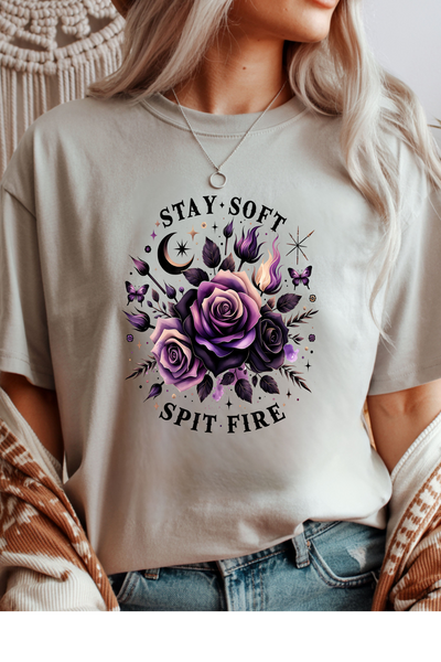 Stay Soft Spit Fire T-Shirt