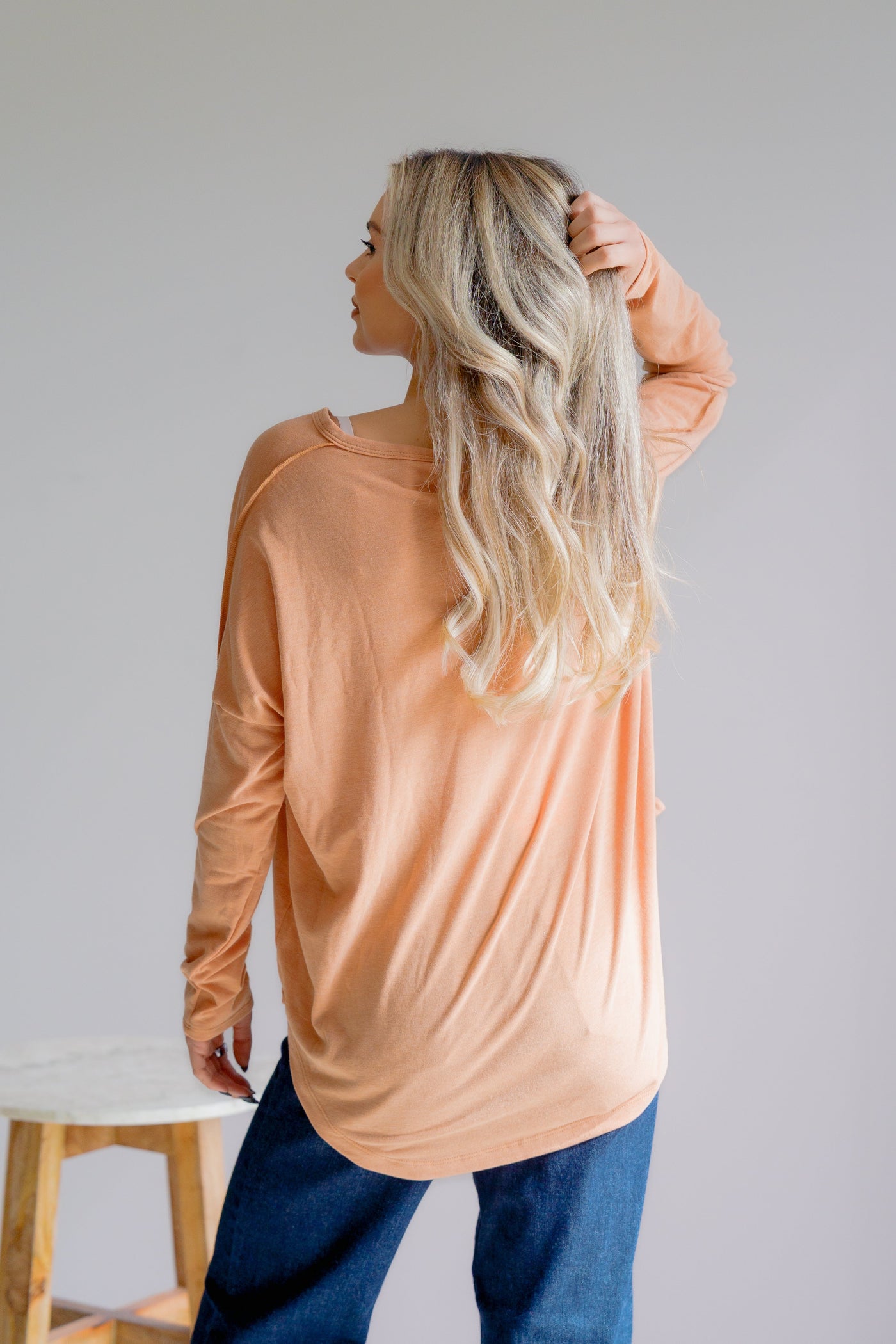 Burnished Horizon Long Sleeve Top
