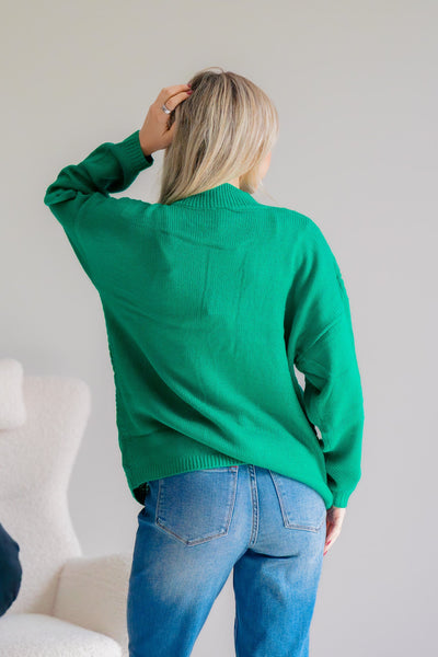 Merry Spruce Pullover Sweater