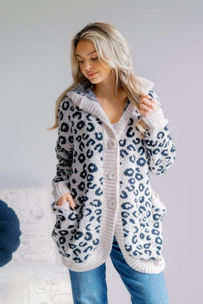 Leopard Luxe Sweater Hoodie