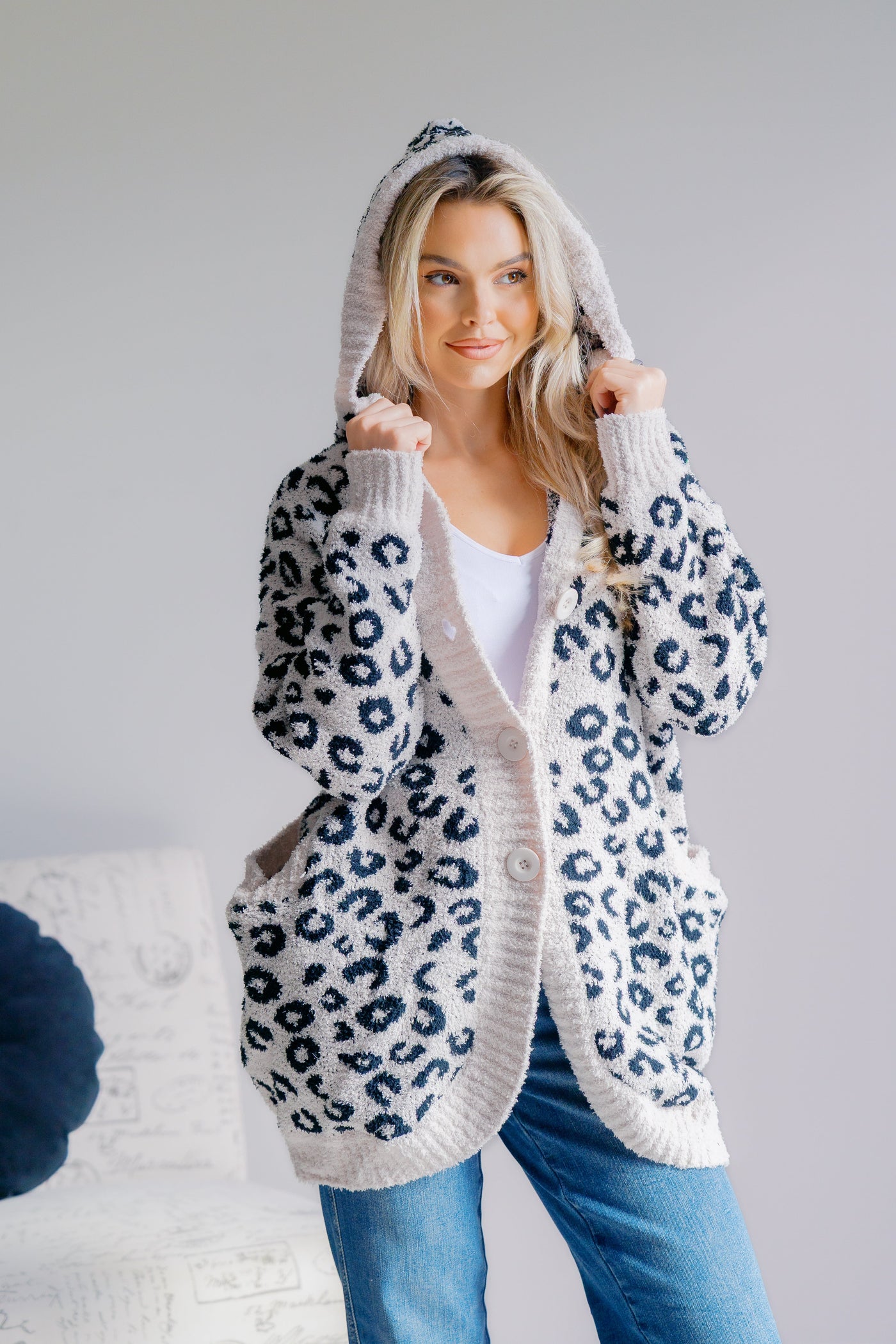 Leopard Luxe Sweater Hoodie