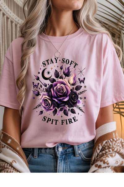 Stay Soft Spit Fire T-Shirt