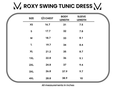 IN STOCK Roxy Swing Tunic Dress - Red