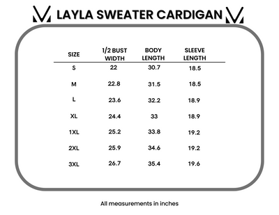 IN STOCK Layla Sweater Cardigan - Grey