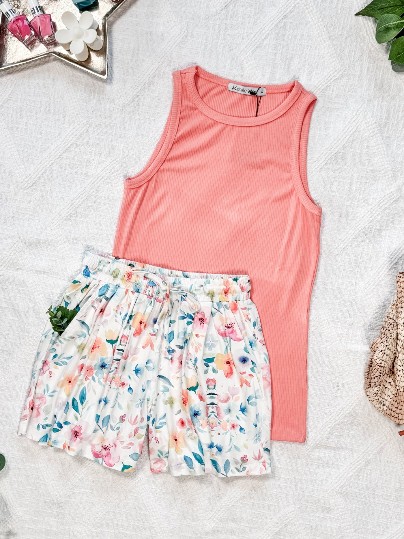 IN STOCK Jamie Shorts - Watercolor Floral