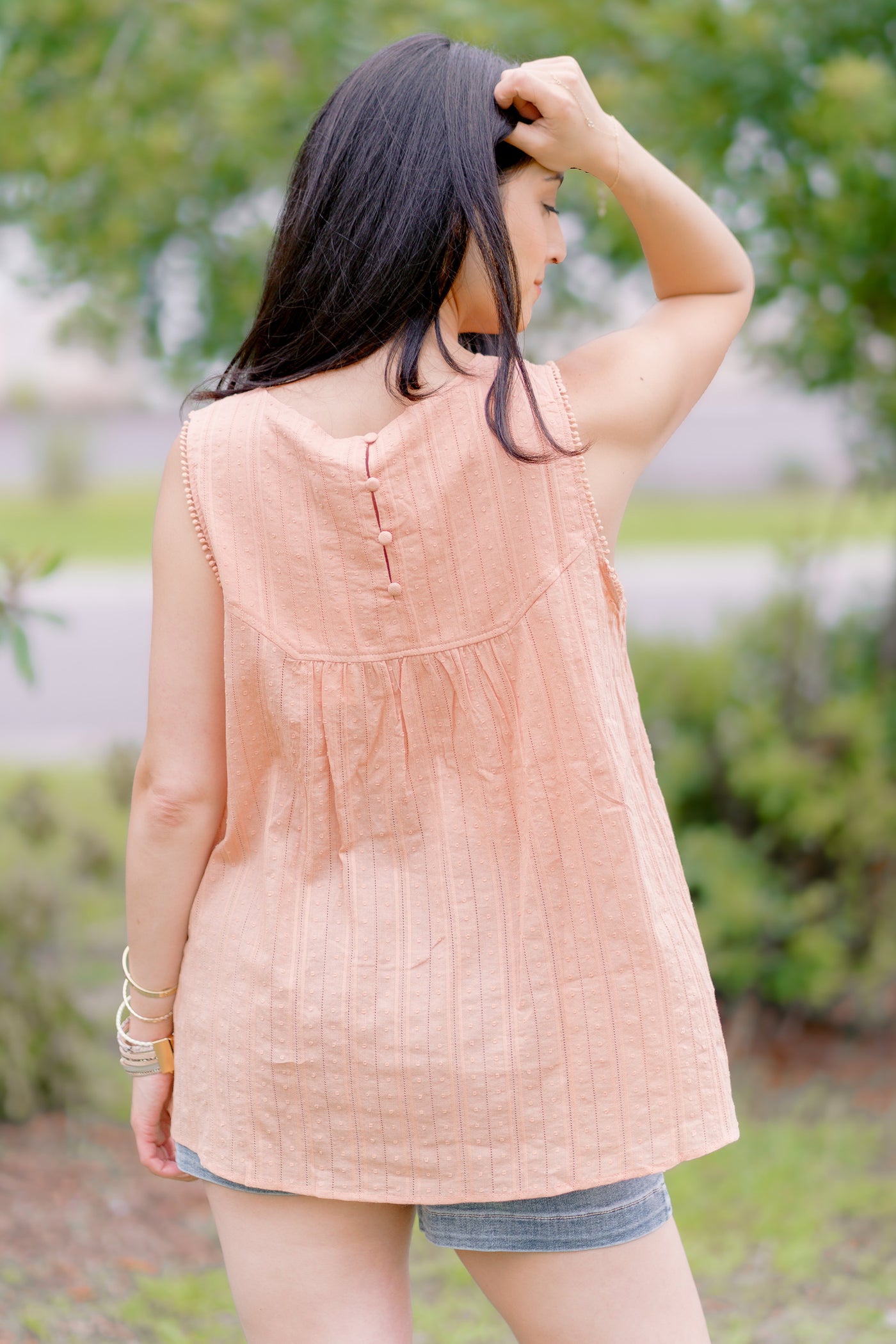 Melon Muse Embroidered Tank