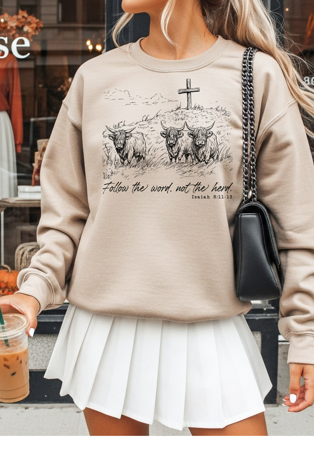 Follow the Word, Not the Herd Sweatshirt