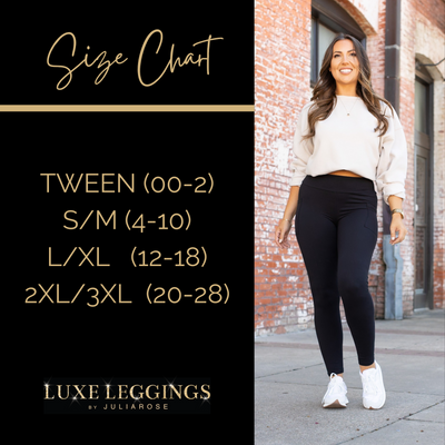 Ready to Ship | The Chloe - Crossover BLACK Pocket 7/8th Ankle Length Leggings