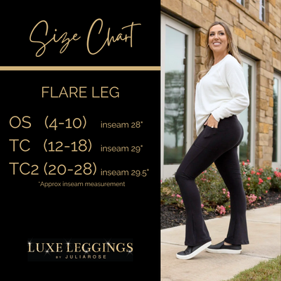 Ready to Ship | The Brandy - Brown Flare Leggings WITH POCKETS*