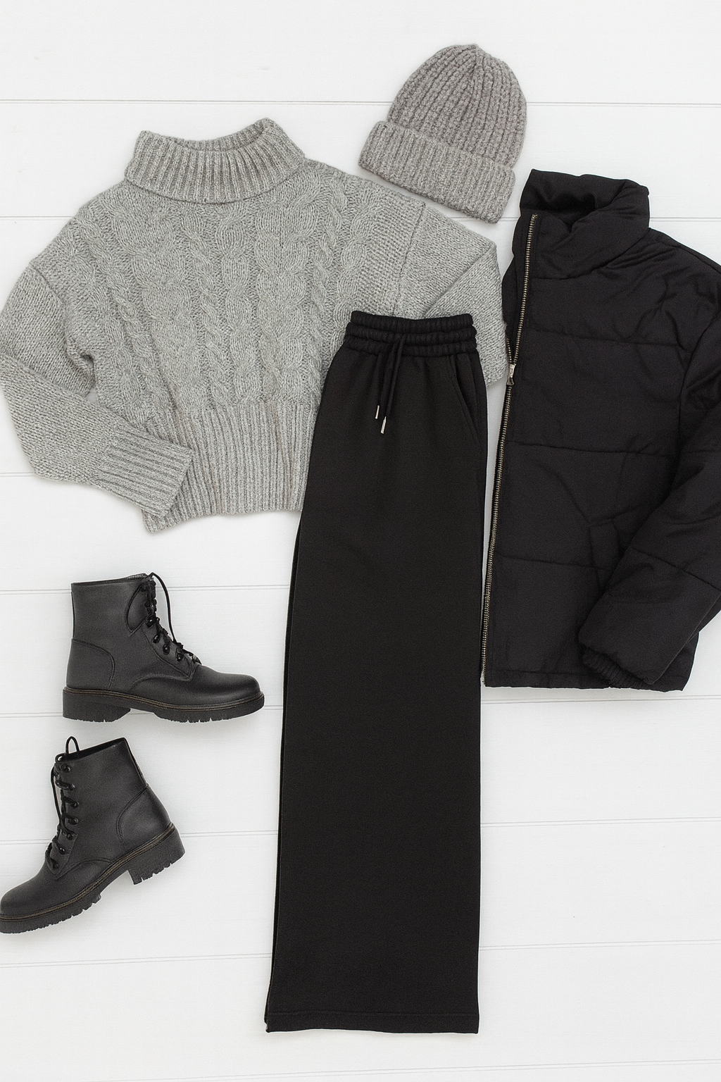 PreOrder | The Jenna - Comfy Wide Leg Fleece pants