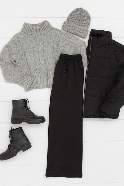 PreOrder | The Jenna - Comfy Wide Leg Fleece pants