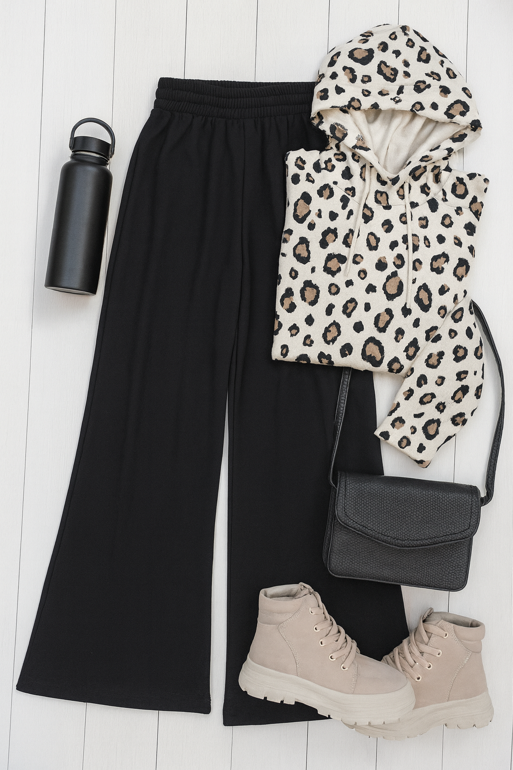 PreOrder | The Morgan - Casual Loose Fit LUXE Wide Leg Pants