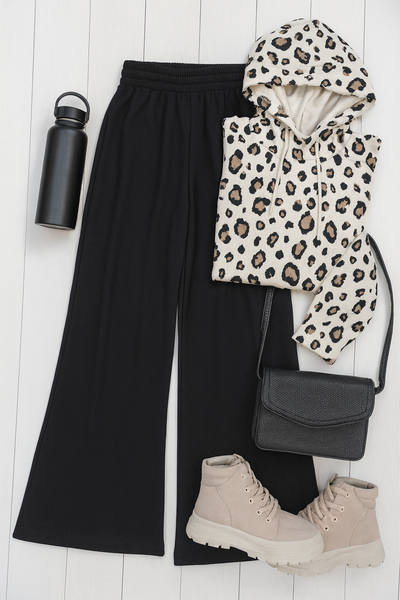 PreOrder | The Morgan - Casual Loose Fit LUXE Wide Leg Pants