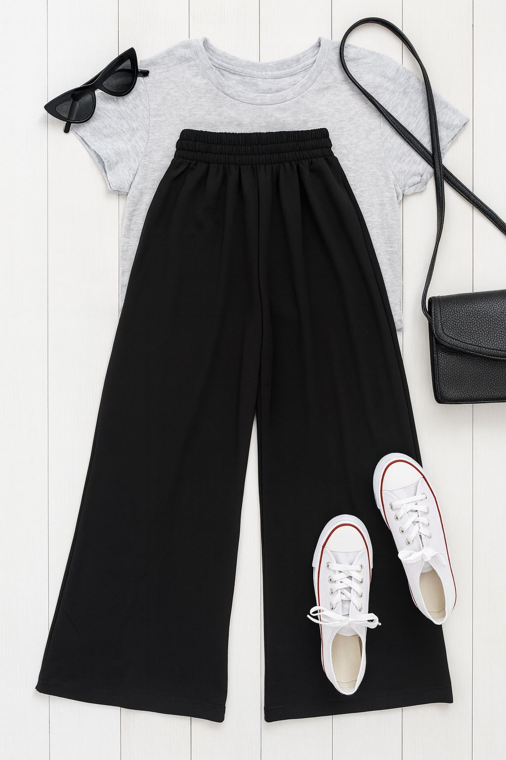 PreOrder | The Morgan - Casual Loose Fit LUXE Wide Leg Pants