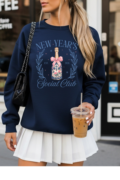 Coquette New Year Sweatshirt